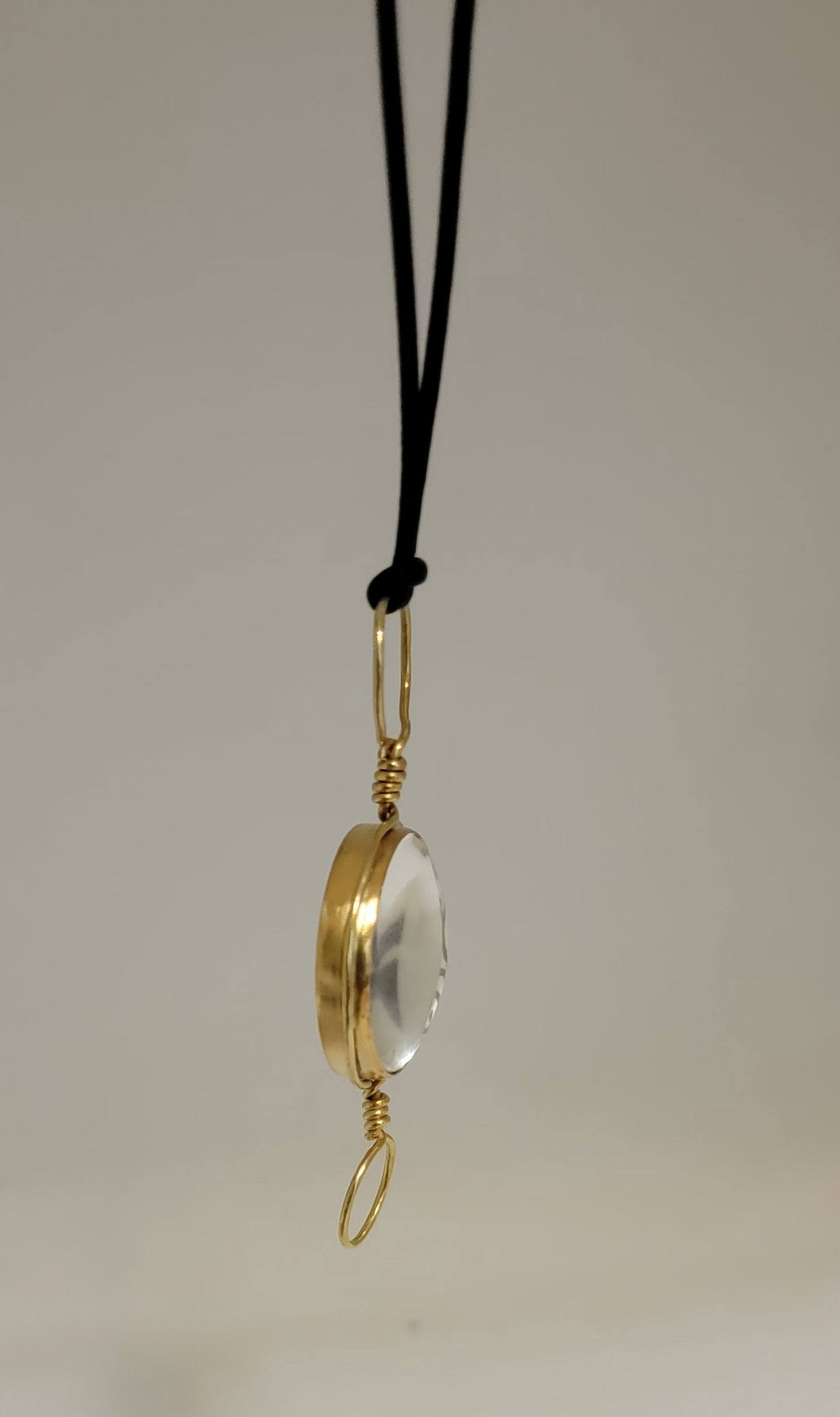 Circles Galore Black & White Necklace