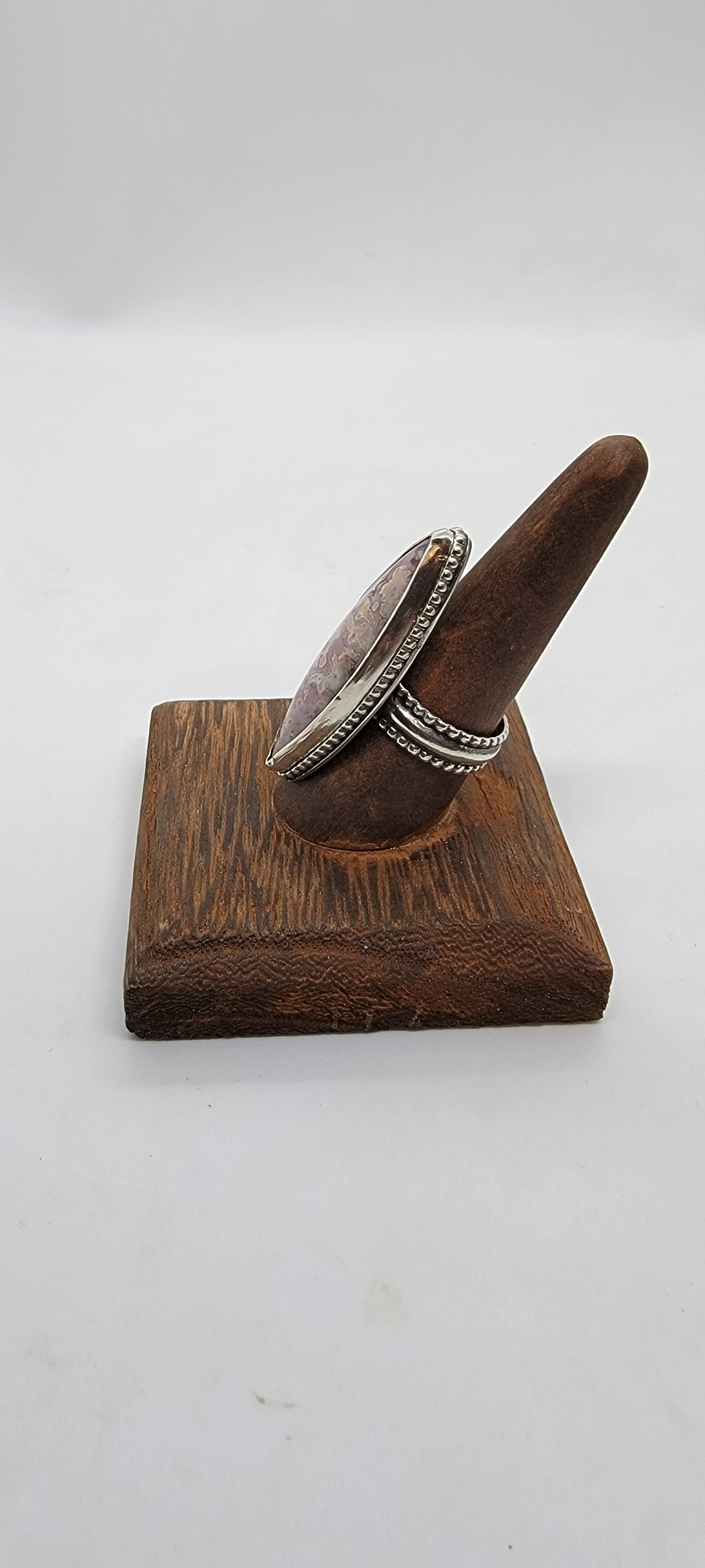 Chinese Writing Stone Ring