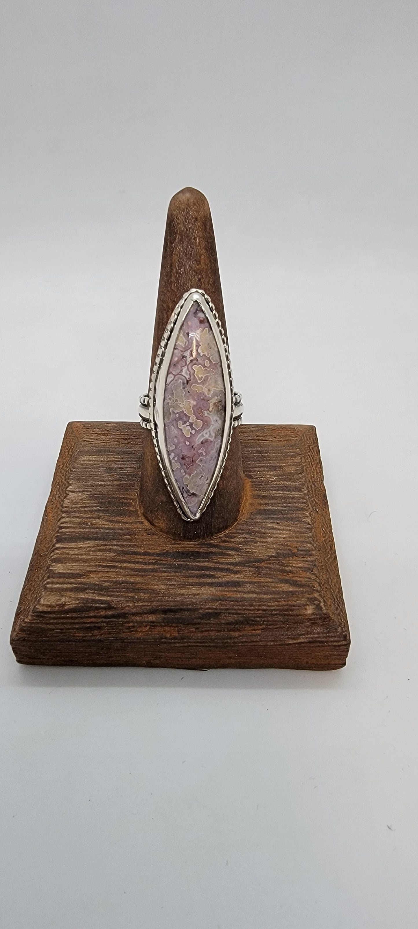 Chinese Writing Stone Ring