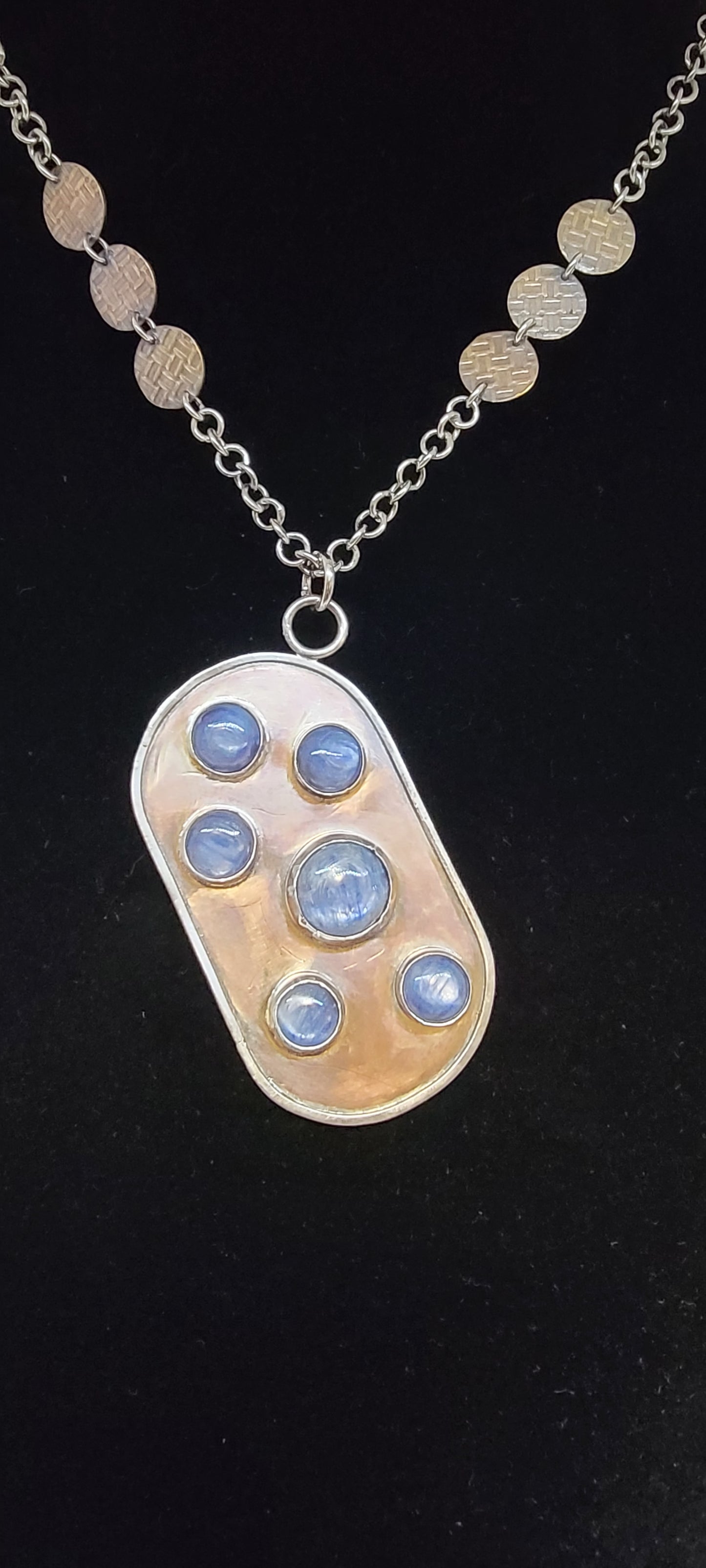 Kyanite Pendant & Chain