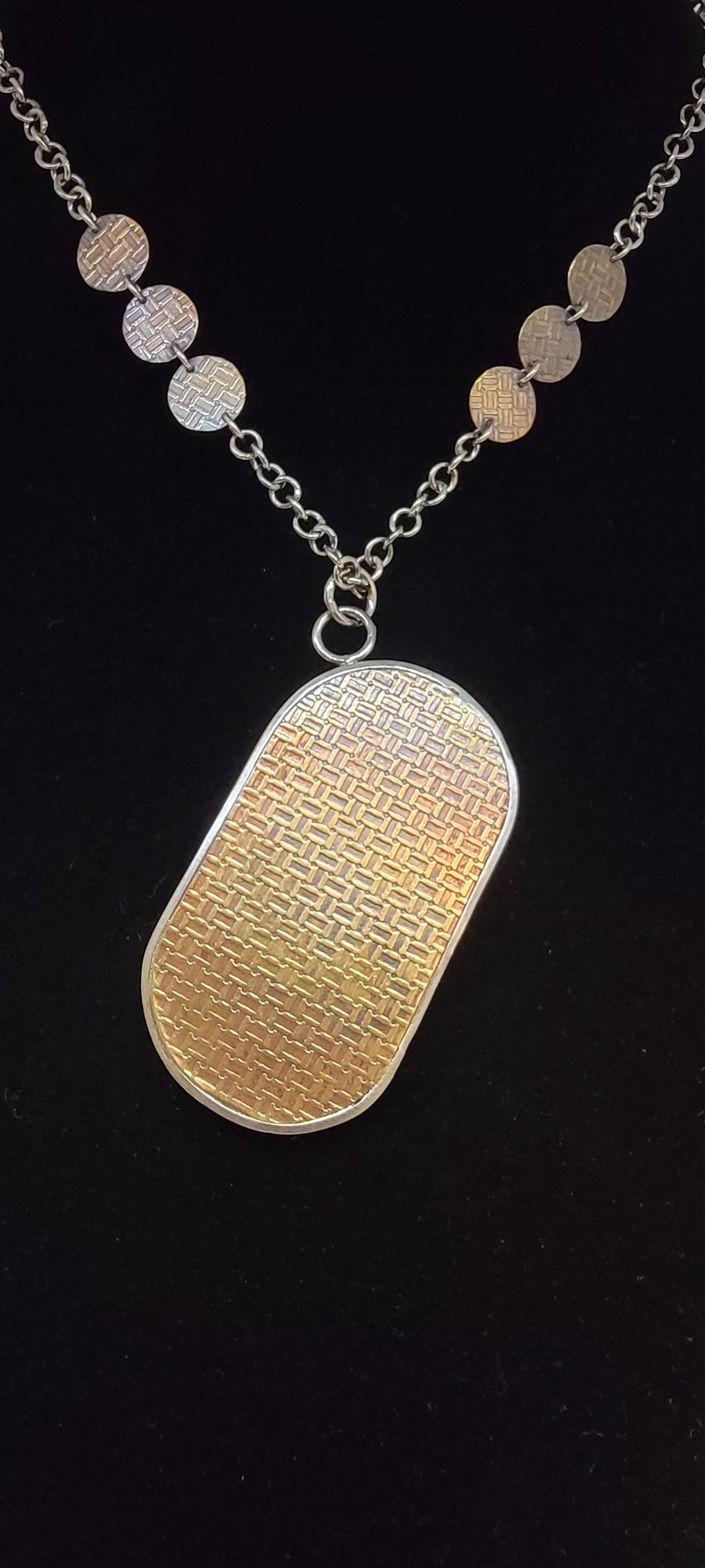 Kyanite Pendant & Chain