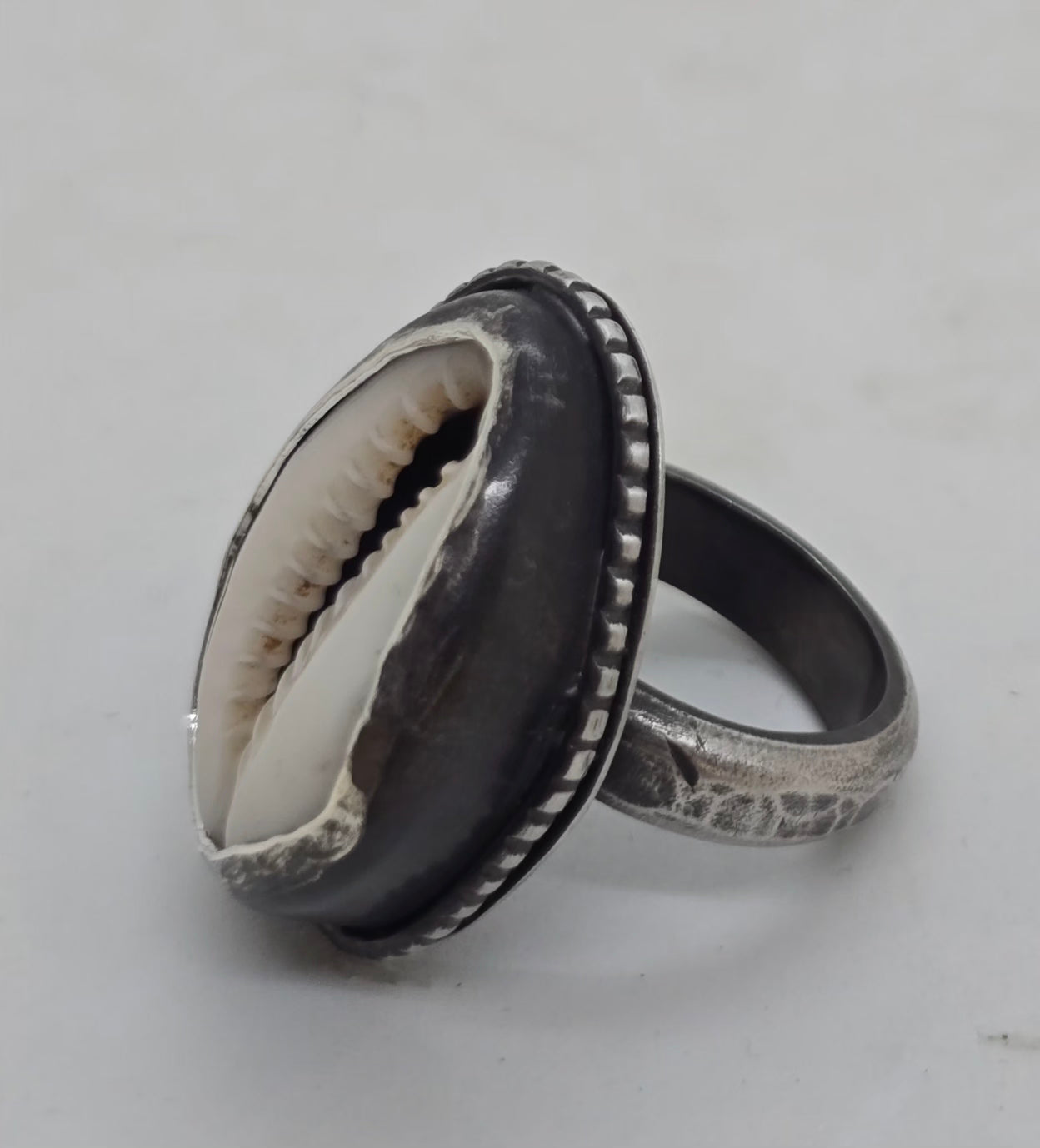 Cowrie Shell Ring