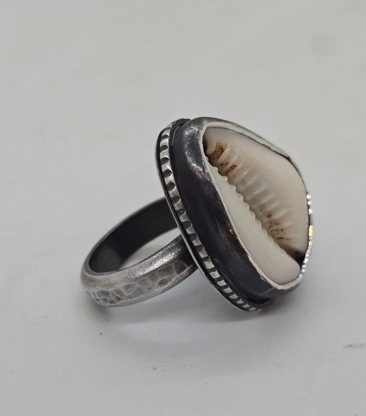 Cowrie Shell Ring