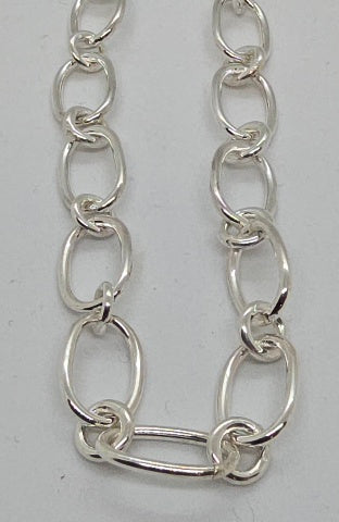 Sterling Oval Link Chain