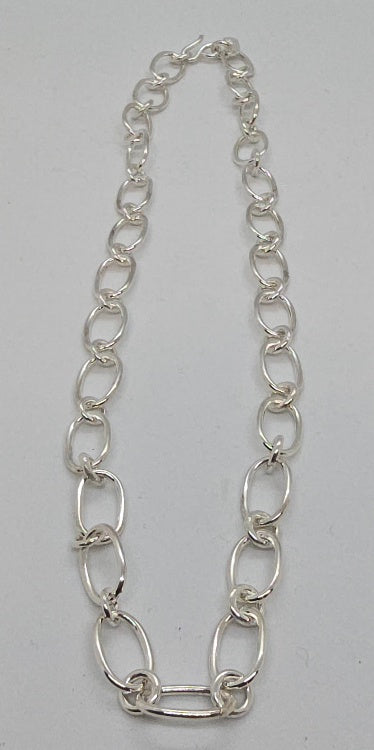 Sterling Oval Link Chain